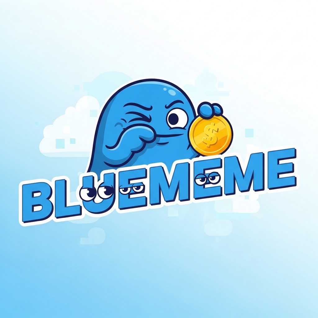 BlueMeme coin visual